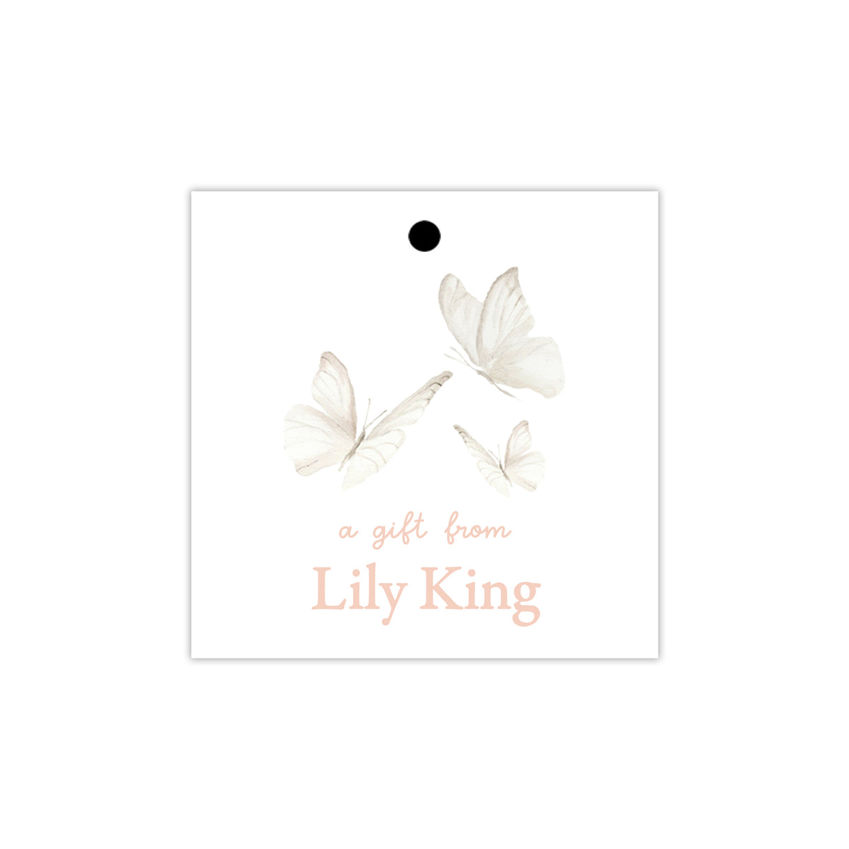 Butterflies Gift Tags