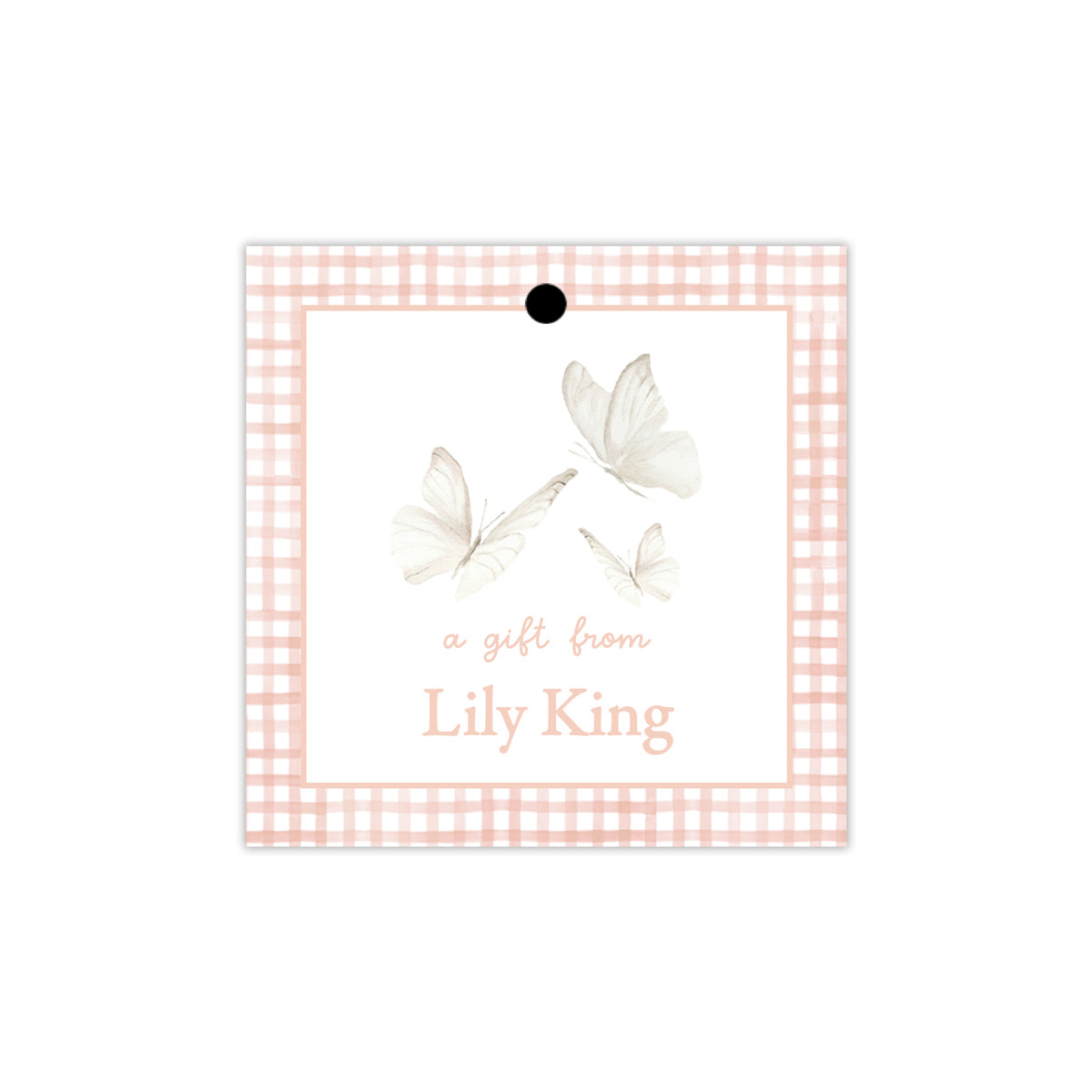 Butterflies Gift Tags