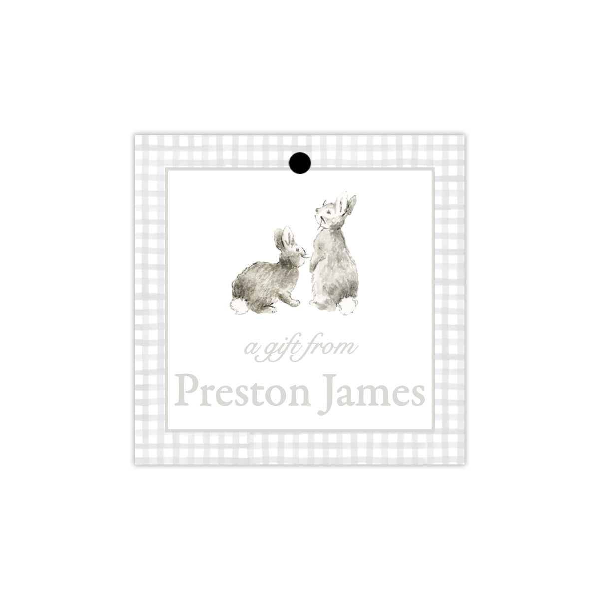 Bunnies Gift Tags