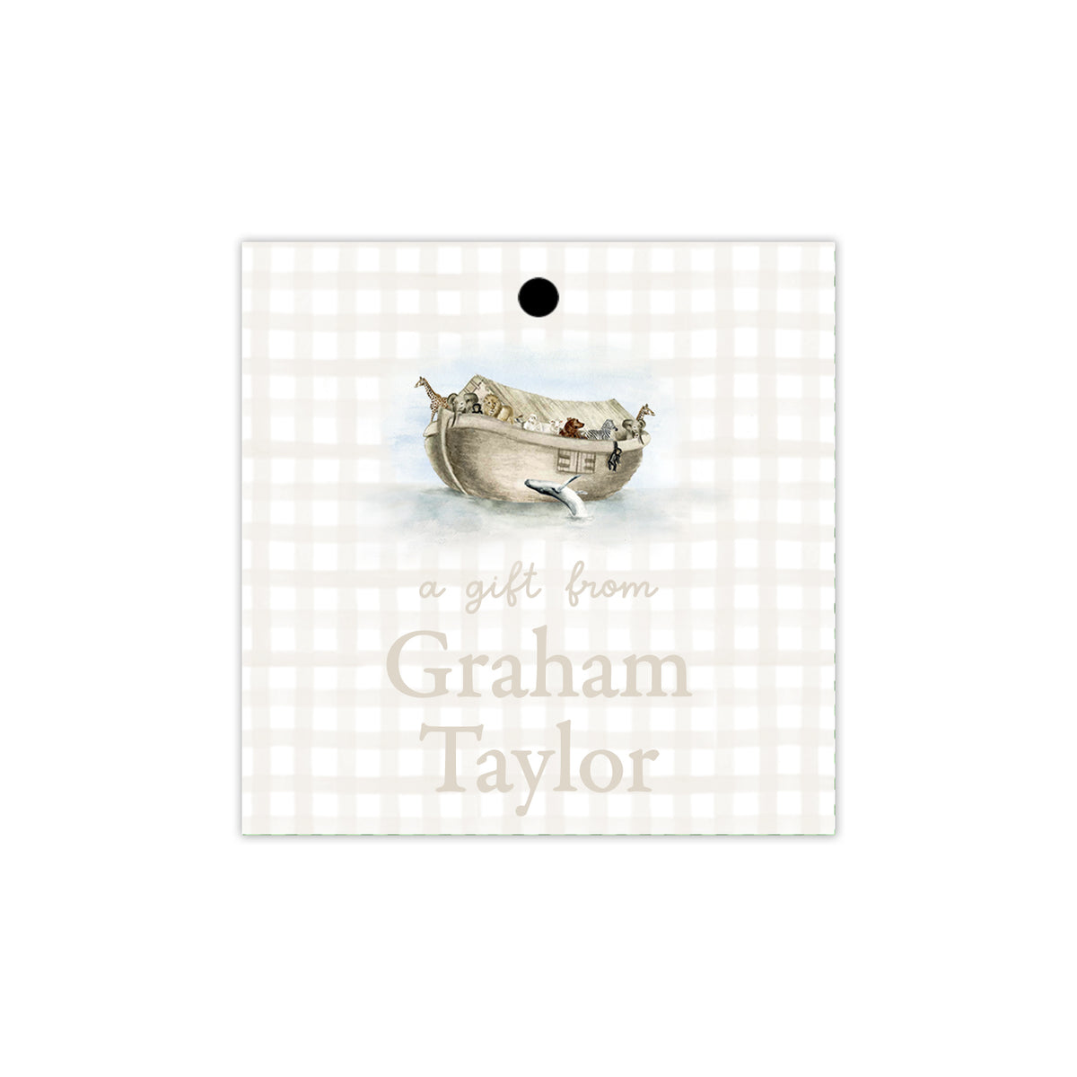 Noah's Ark Gift Tags