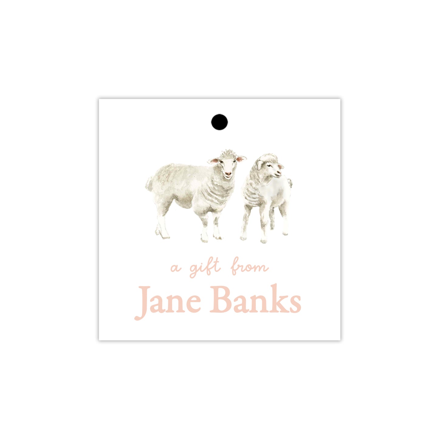 Sheep Gift Tags