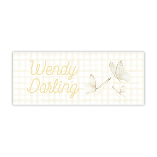 Butterfly Water Resistant Labels