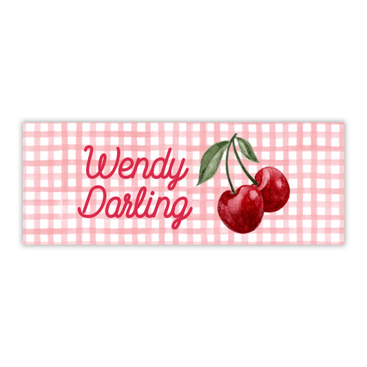 Cherries Water Resistant Labels