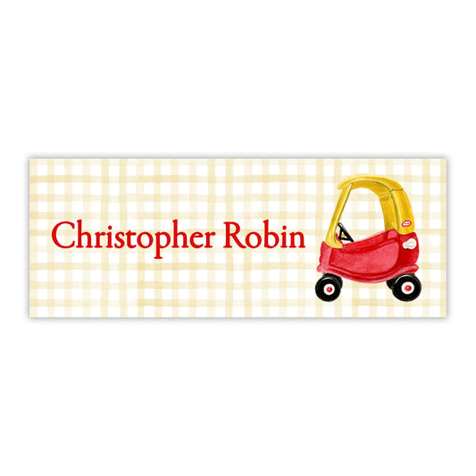 Cozy Coupe Water Resistant Labels