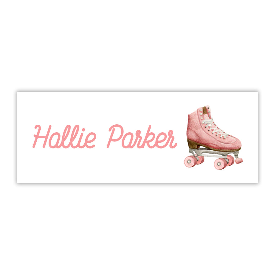 Roller Skates Water Resistant Labels