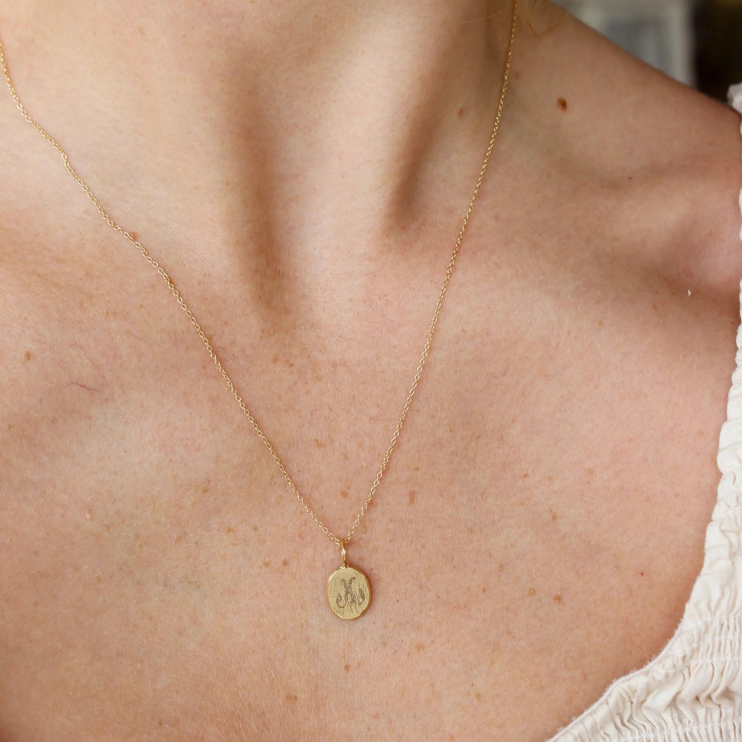 MFM x Emily Mayne Oval Pendant Necklace
