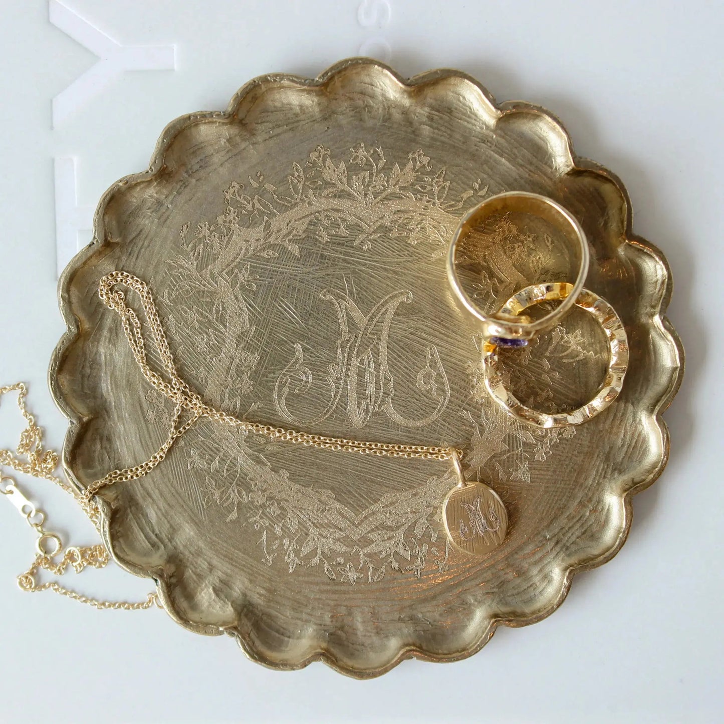 MFM x Emily Mayne Scallop Wine Coaster