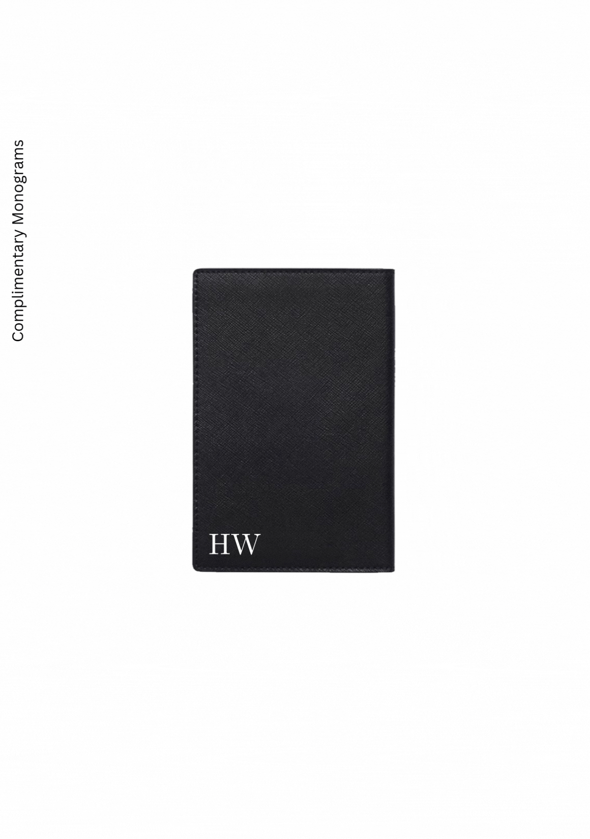 Bougainvillea Black Passport Holder | Bridal by Emily Mayne Studio x ALEPEL