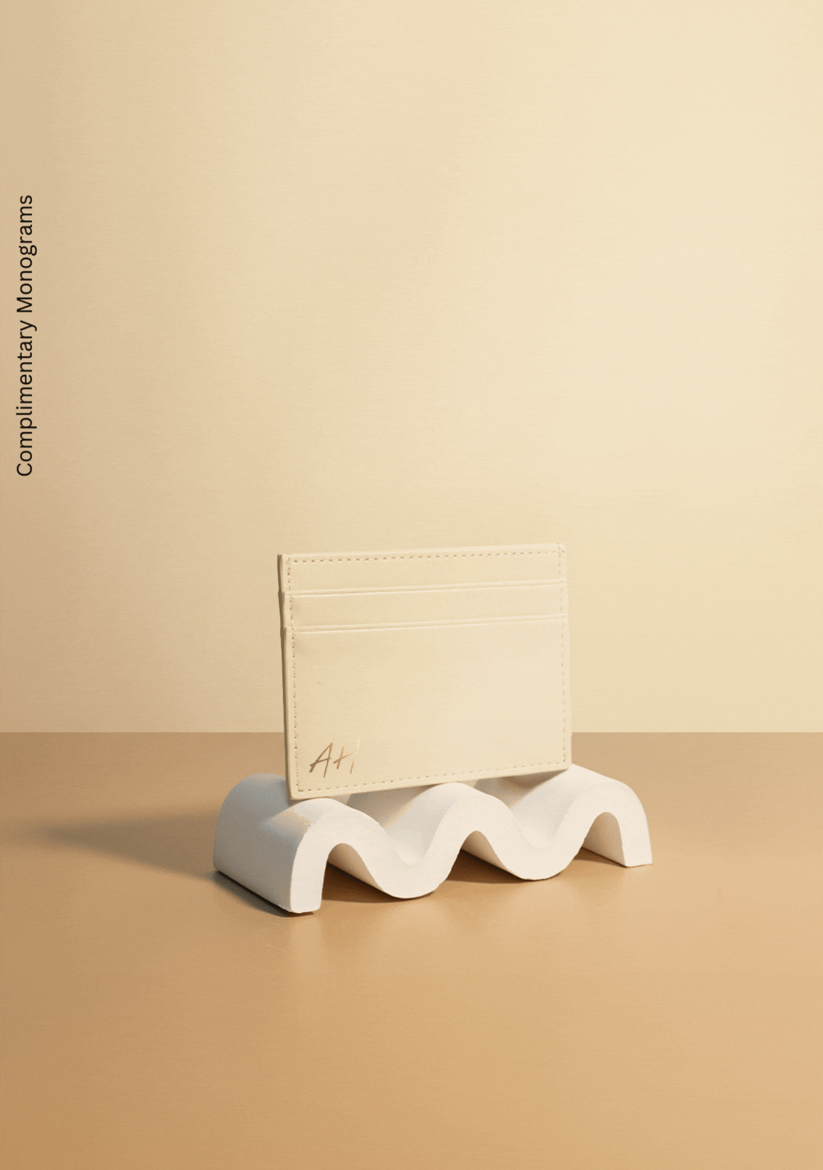 Chinoiserie Beige Cardholder | Bridal by Emily Mayne Studio x ALEPEL