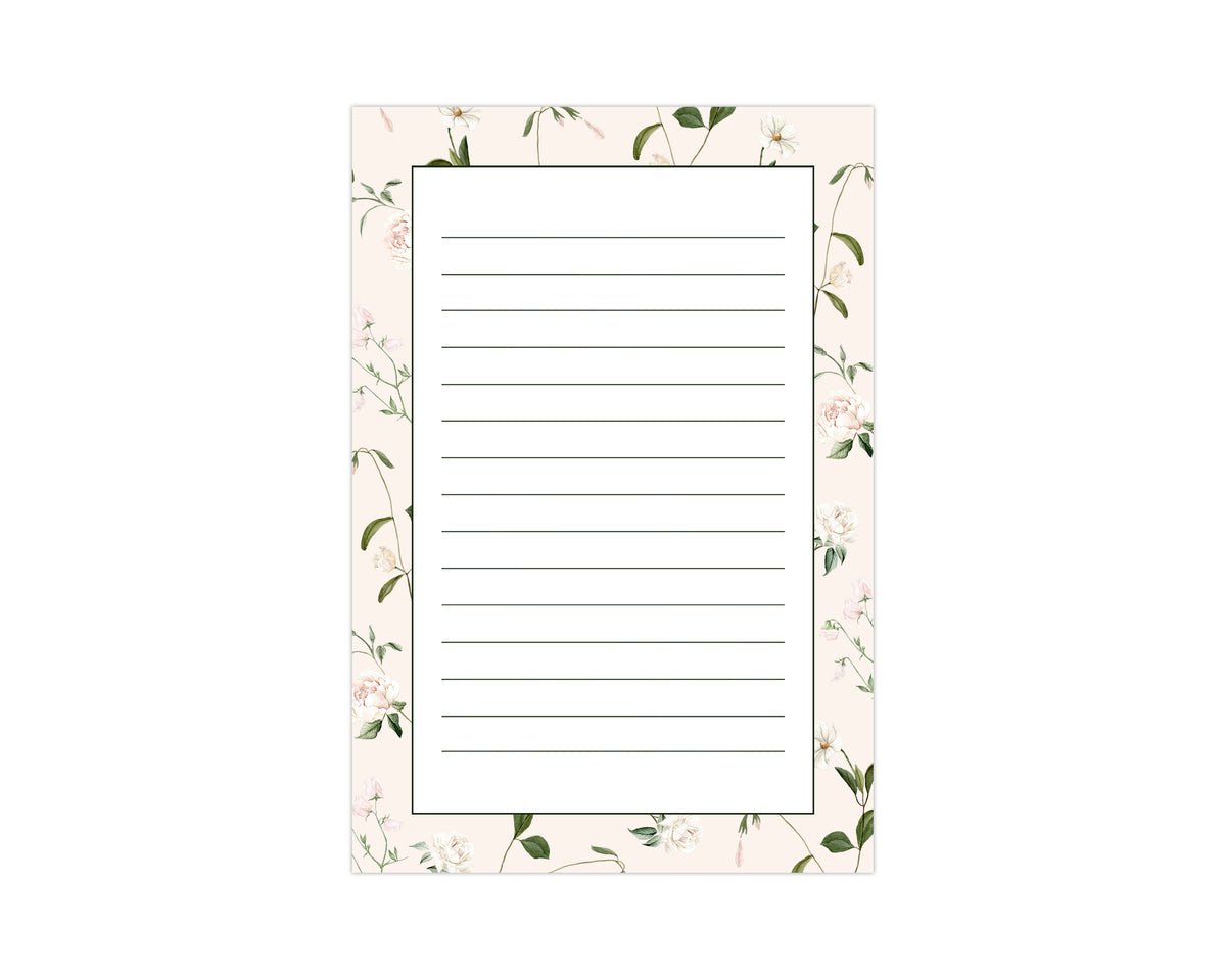 Cream Blythe Notepad