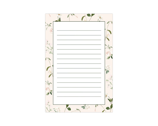 Cream Blythe Notepad