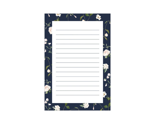 Navy Blythe Notepad