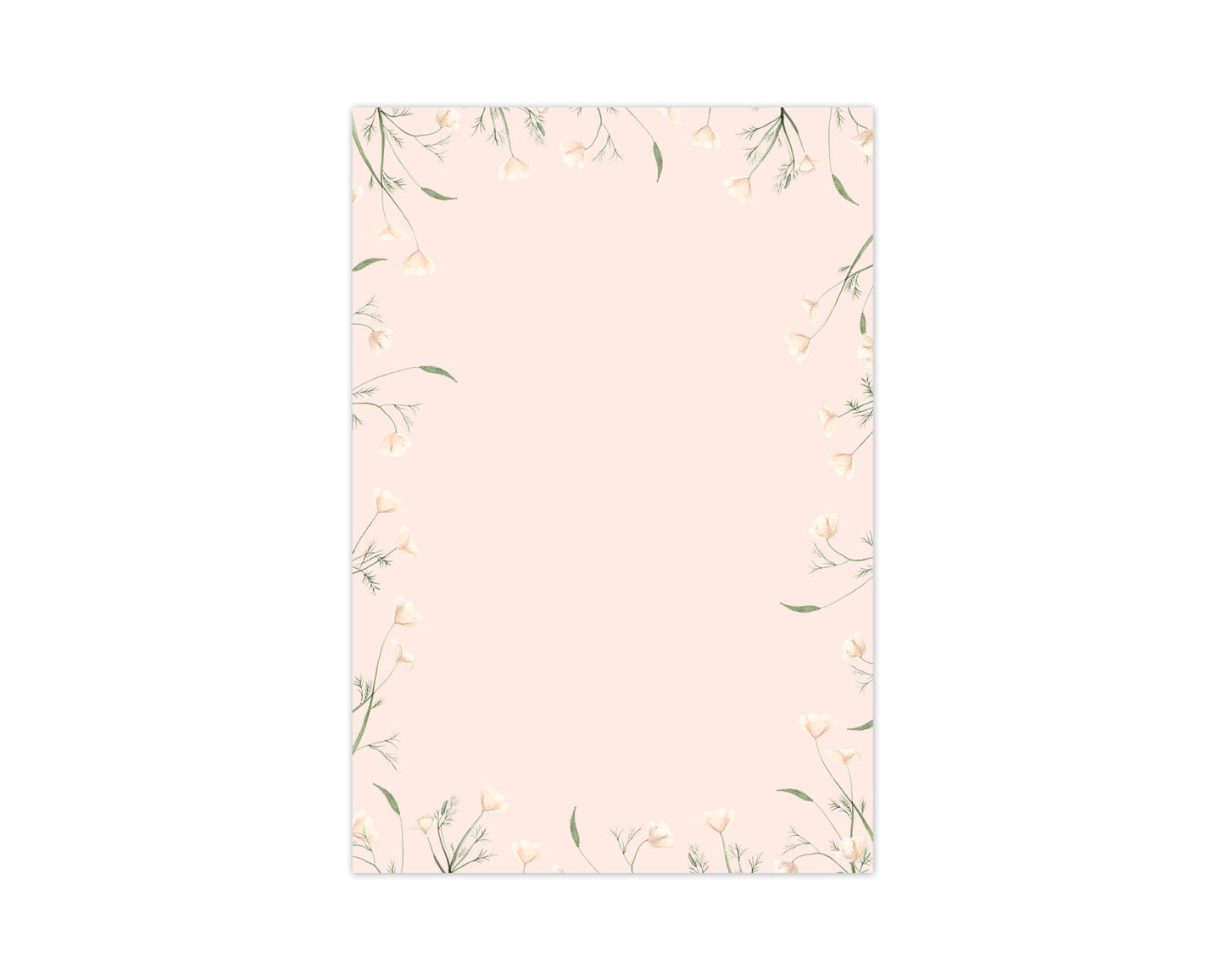 Blush Meadow Notepad