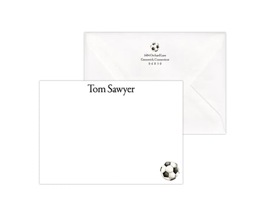 Soccer Ball Stationery Set