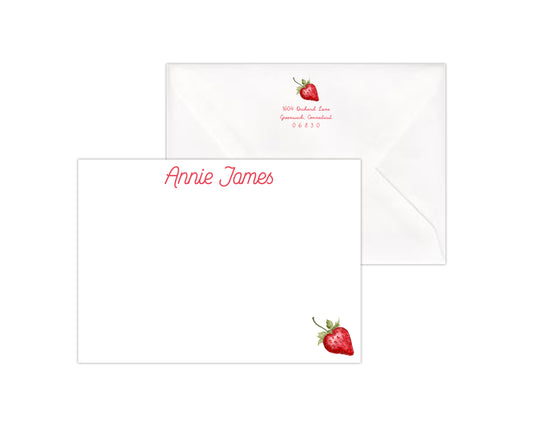 Strawberry Stationery Set