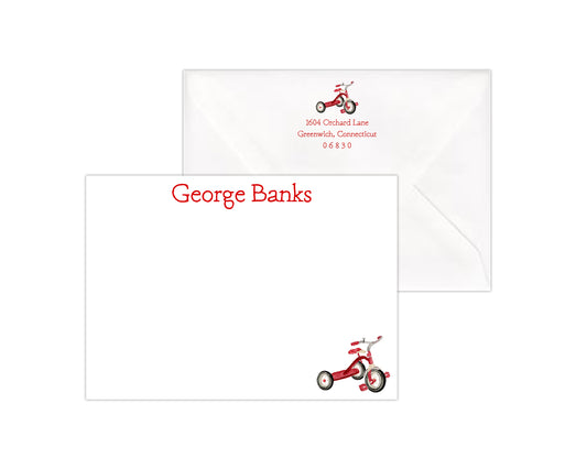 Tricycle Stationery Set