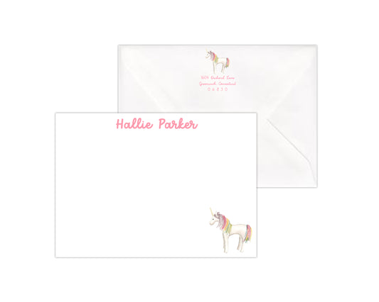 Unicorn Stationery Set