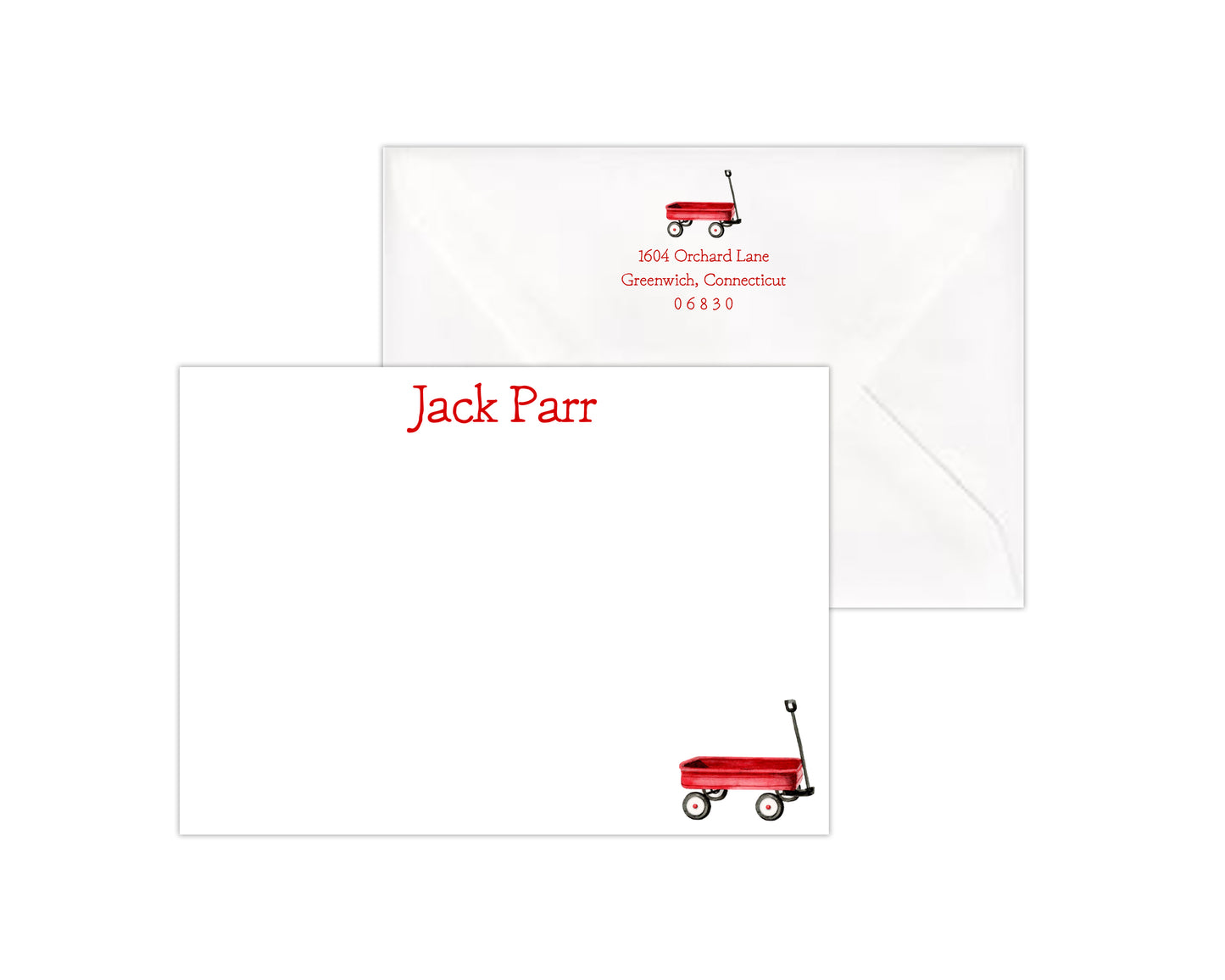 Wagon Stationery Set