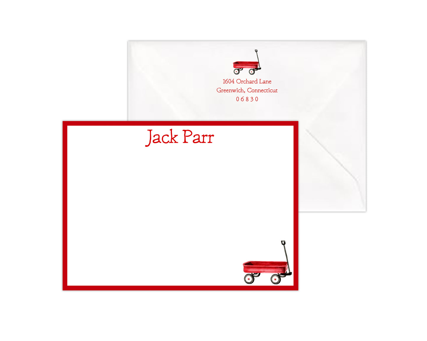 Wagon Stationery Set