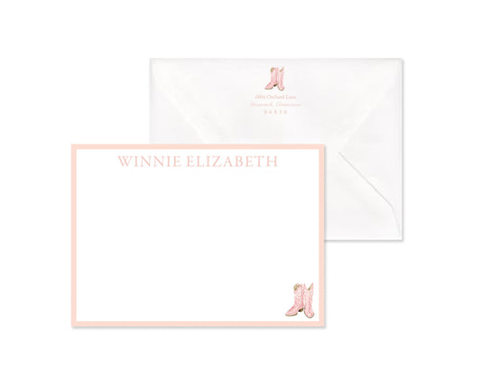 Classic Boots Stationery Set