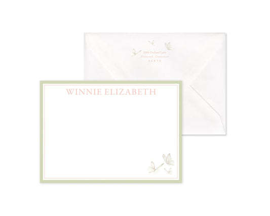 Classic Butterfly Stationery Set