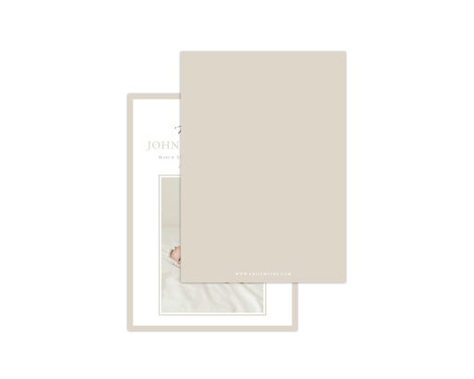 Gender Neutral Zoo Birth Announcement