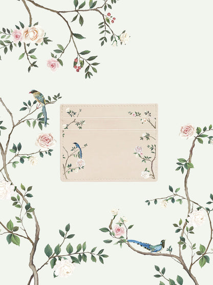 Chinoiserie Beige Cardholder | Bridal by Emily Mayne Studio x ALEPEL