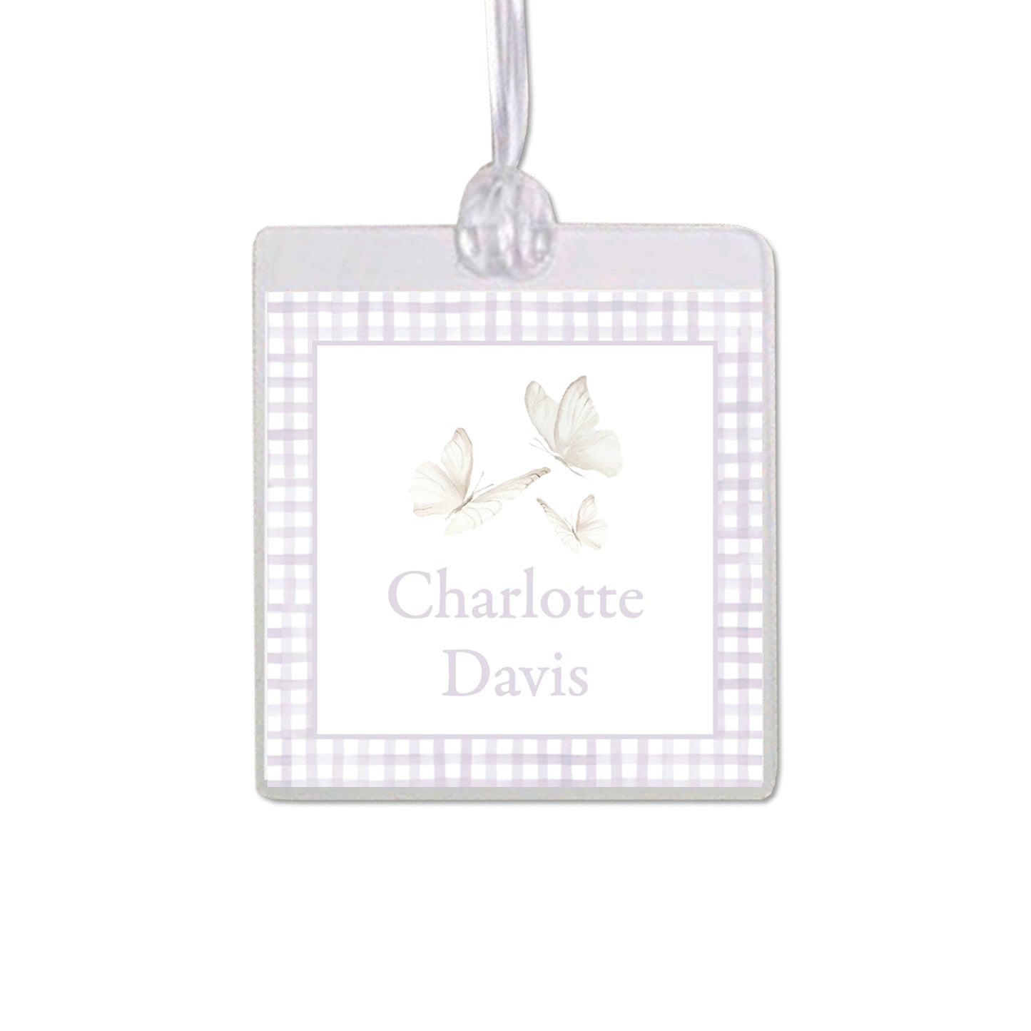 Butterflies Bag Tag