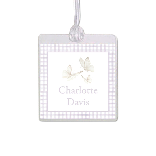 Butterflies Bag Tag