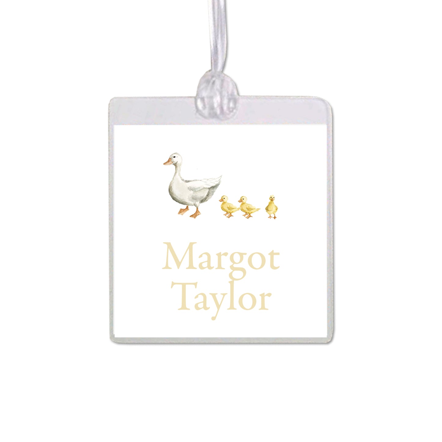 Ducklings Bag Tag