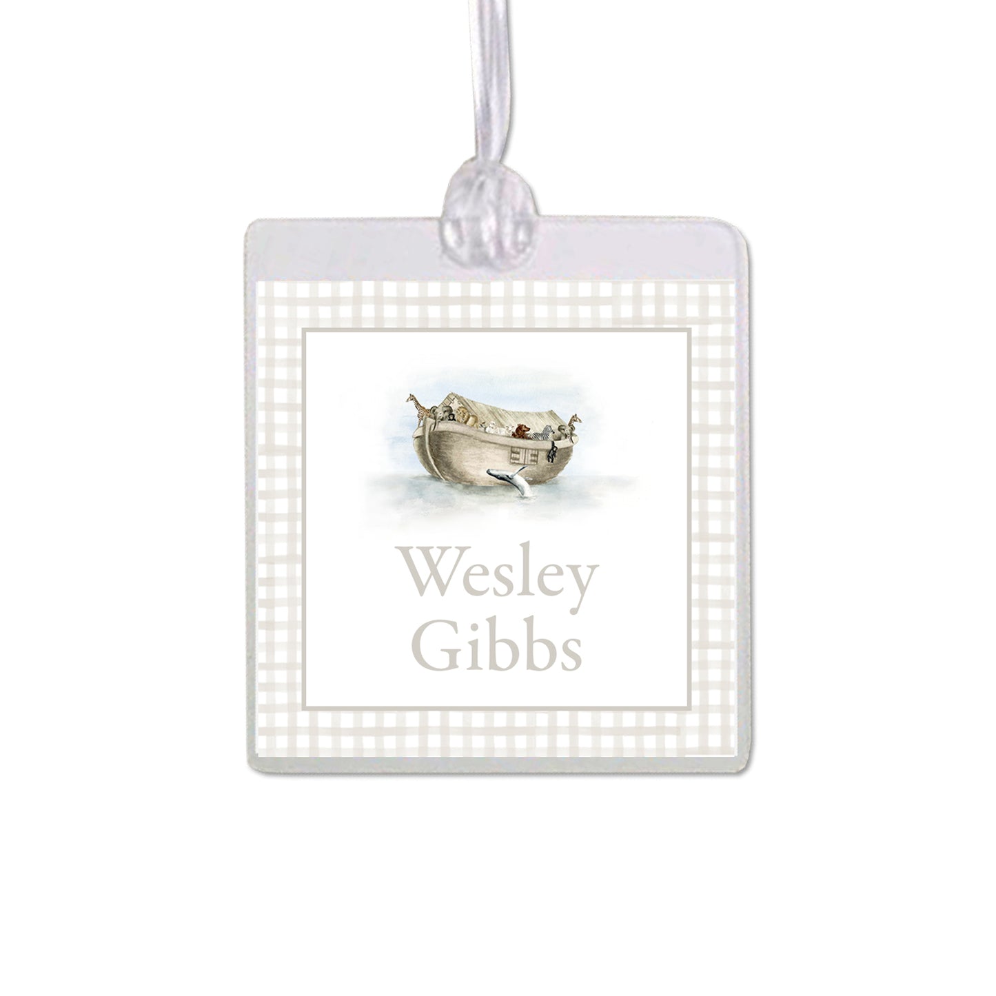 Noah's Ark Bag Tag
