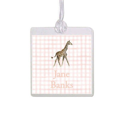 Giraffe Bag Tag