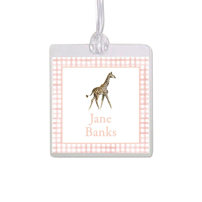 Giraffe Bag Tag