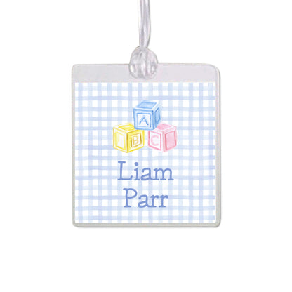 ABC Block Bag Tag