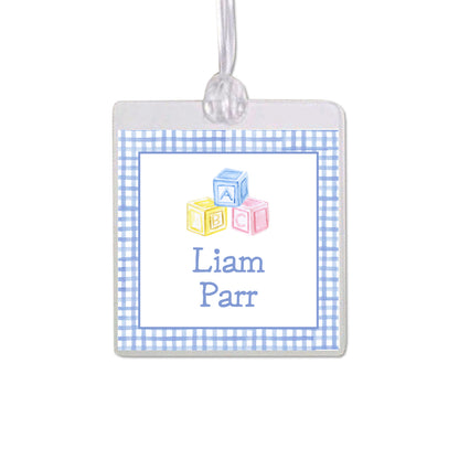 ABC Block Bag Tag