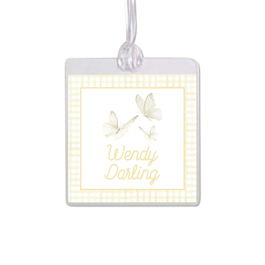 Butterfly Bag Tag