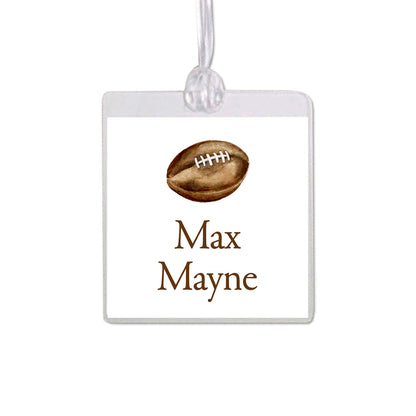 Football Bag Tag