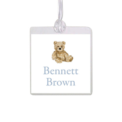 Teddy Bear Bag Tag
