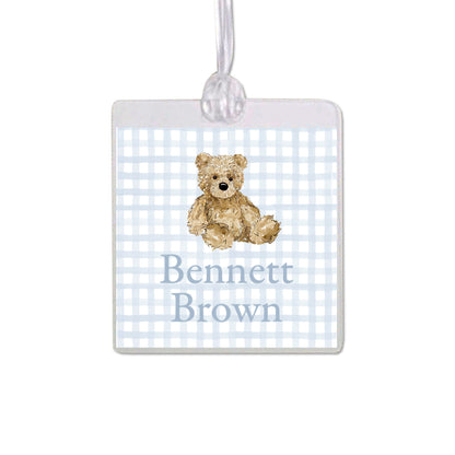 Teddy Bear Bag Tag