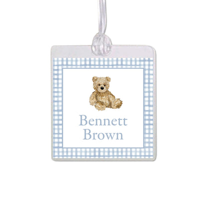Teddy Bear Bag Tag