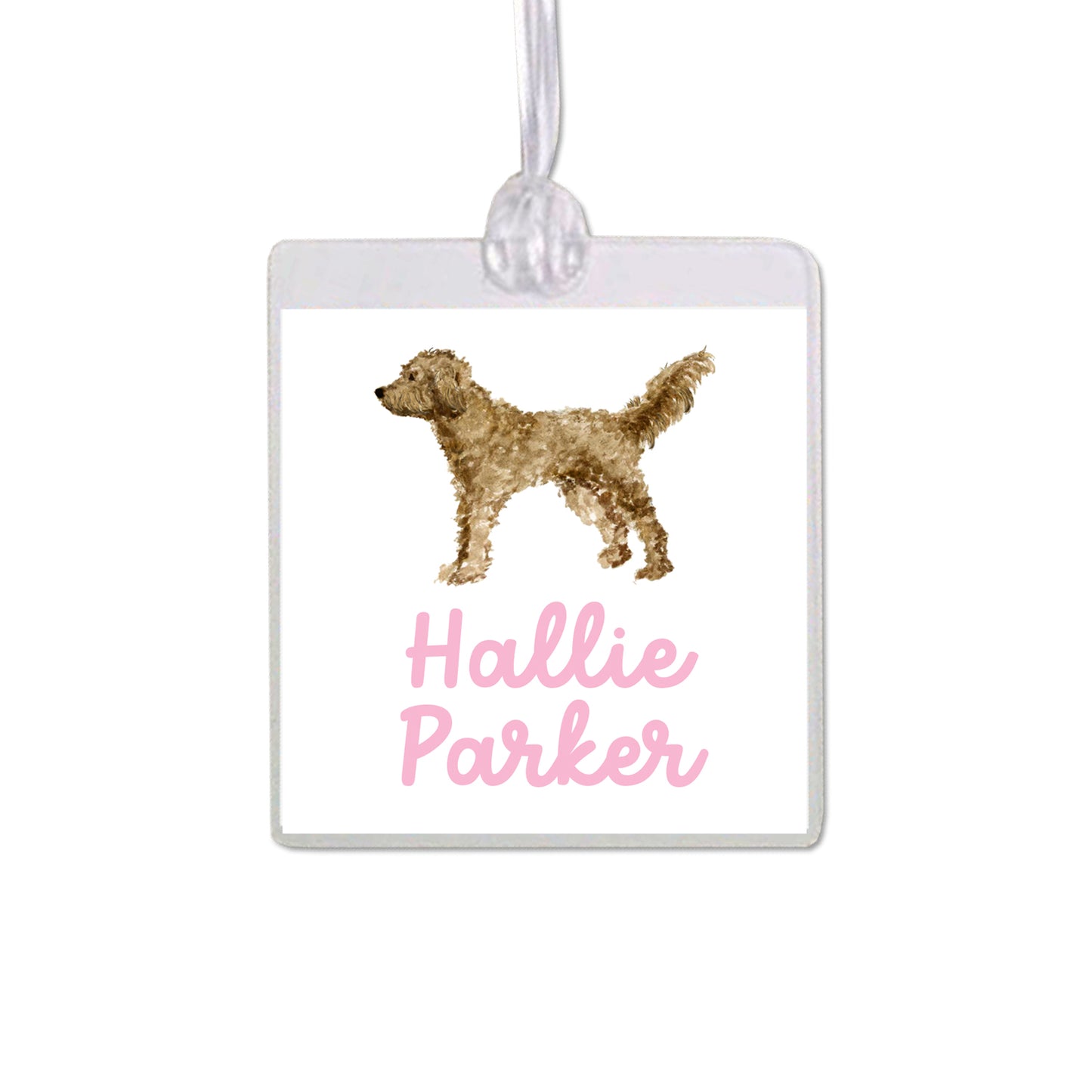 Golden Doodle Bag Tag