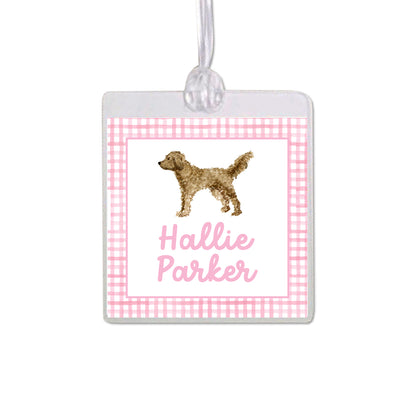 Golden Doodle Bag Tag