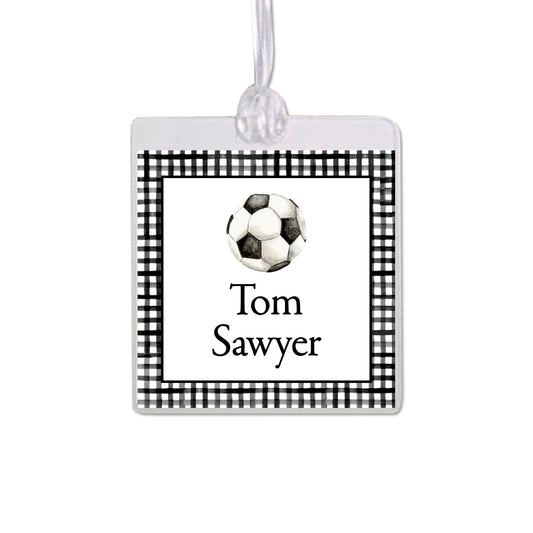 Soccer Ball Bag Tag