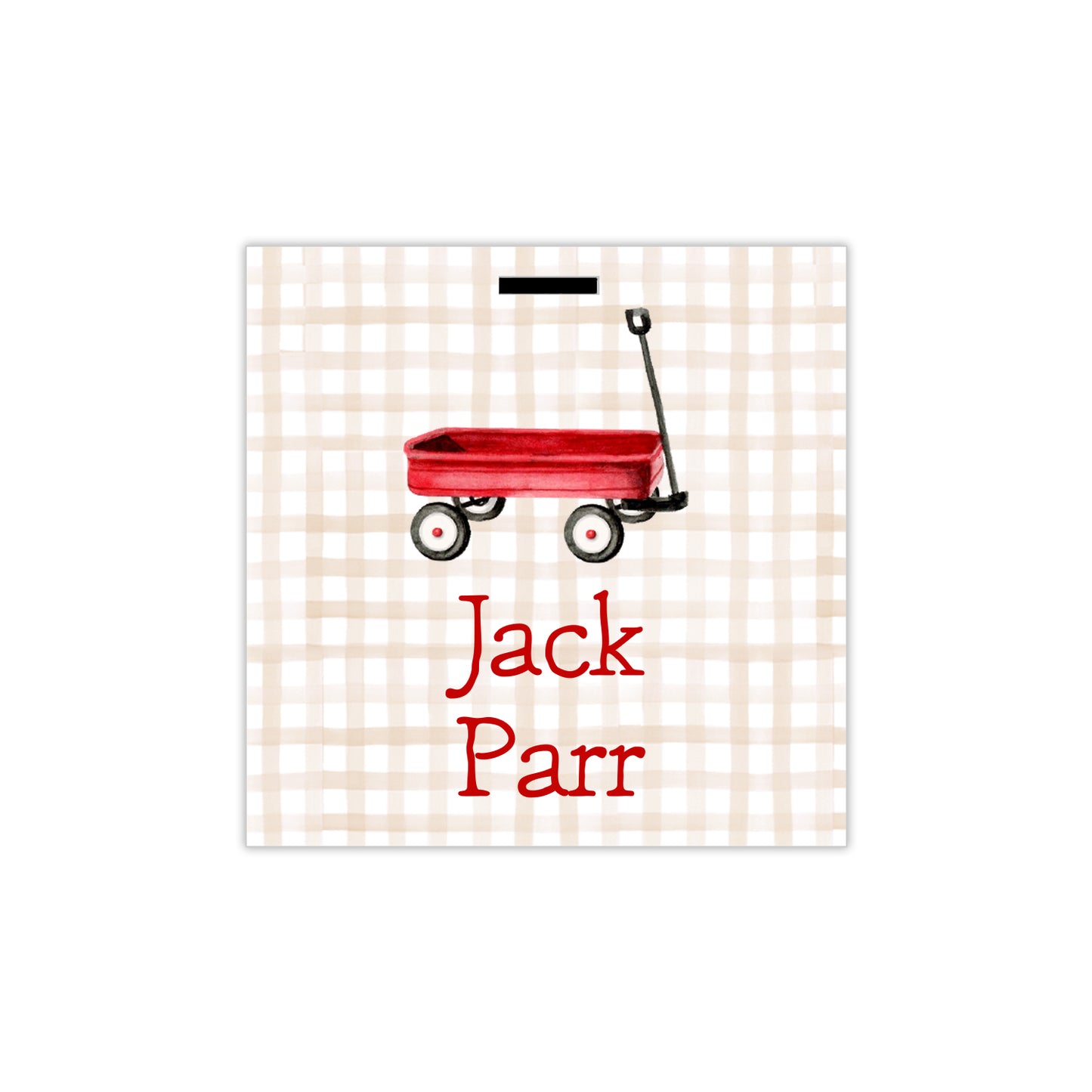 Wagon Gift Tags