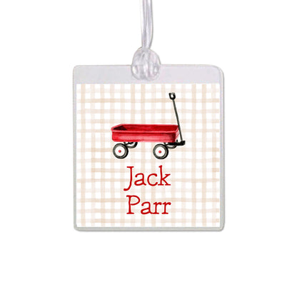 Wagon Bag Tag