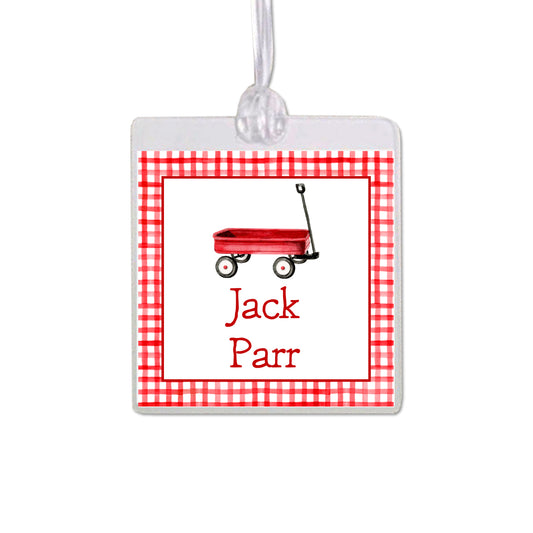 Wagon Bag Tag
