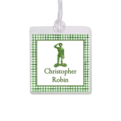 Army Man Bag Tag