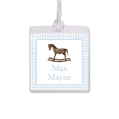 Rocking Horse Bag Tag