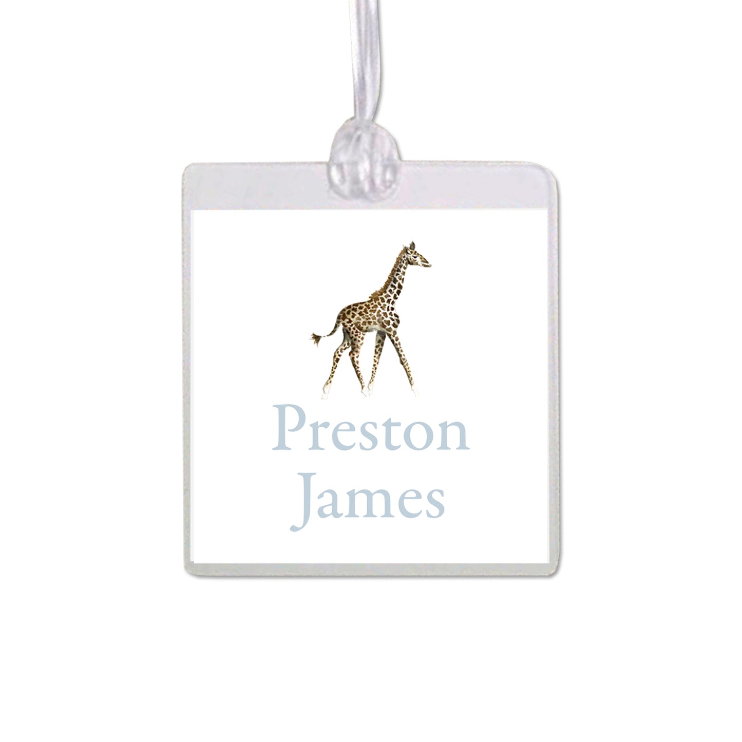 Giraffe Bag Tag