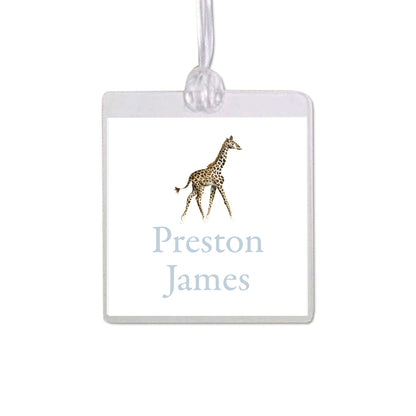 Giraffe Bag Tag